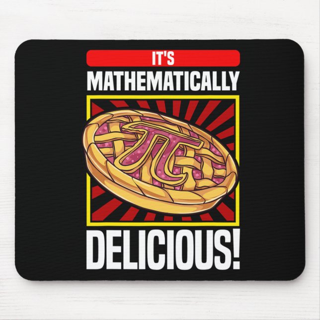 Mousepad Pi Day Math Lover Apple Pie (Frente)