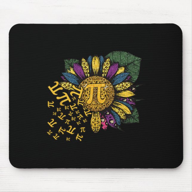 Mousepad Pi Day Sunflower 3 (Frente)