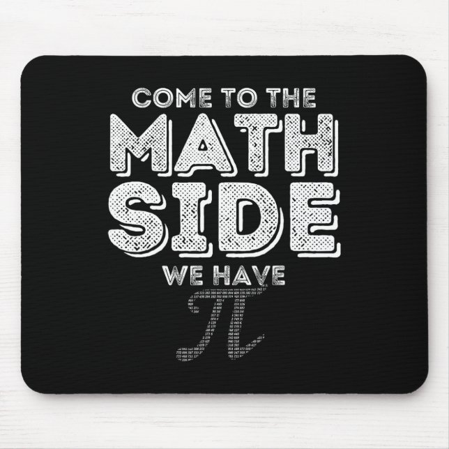 Mousepad Pi Day Vem Ao Lado Da Matemática Temos Pi Math Gee (Frente)