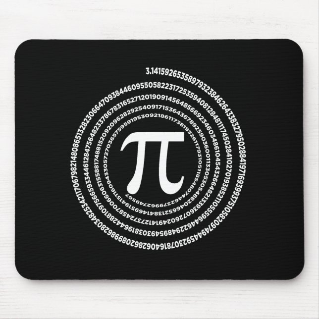 Mousepad Pi Matemática Pi Math (Frente)