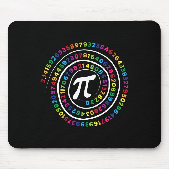 Mousepad Pi - Símbolo de Matemática Professor Pi Dia (Frente)