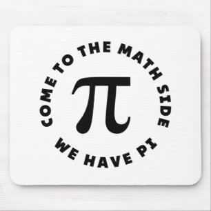 Mousepad PI Venha para o lado matemático nós temos pi
