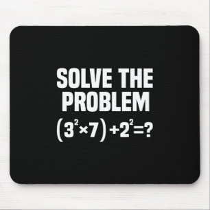 Mousepad Piada 67 Meme Matemática Seis Sete Professor Brain