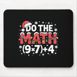 Mousepad Piada de Natal Faça a Conta Meme 67 Humor de Feria