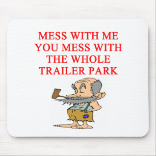 Mousepad piada do hillbilly do campónio