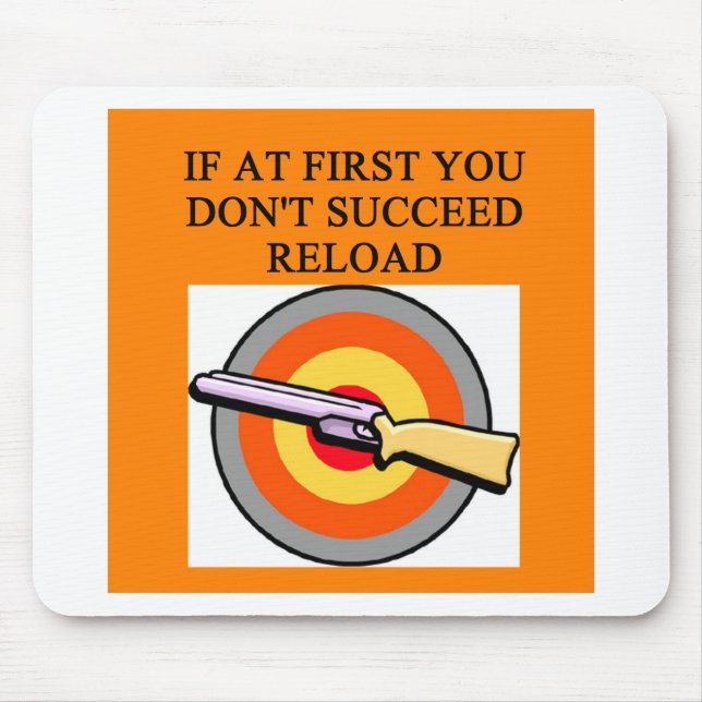 Mousepad piada do proprietário de arma (Frente)