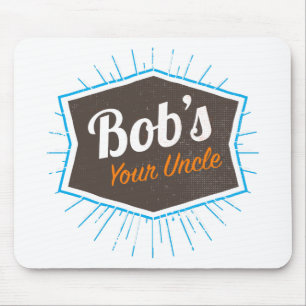 Mousepad Piada do tio Engraçado Homem Named Bob de Bob sua