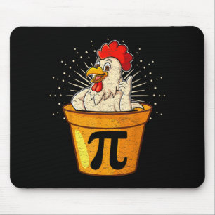 Mousepad Piada engraçada de matemática da panela de frango