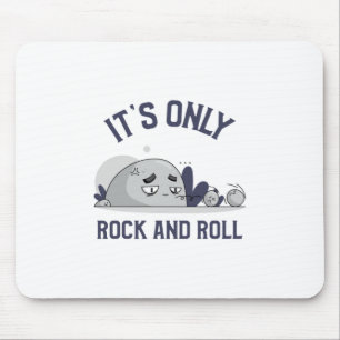 Mousepad piada engraçada sobre rolling stones