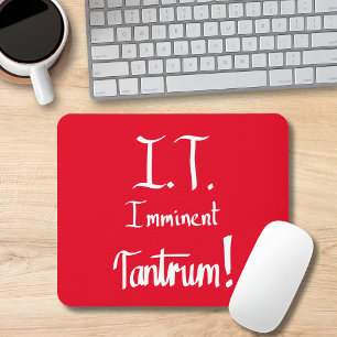 Mousepad Piada Engraçado do Computador