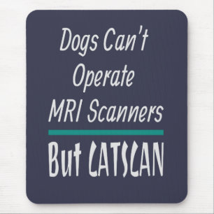 Mousepad Piada Médica Cães e Gatos Pai Piada Engraçado