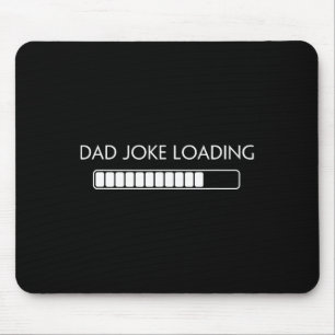 Mousepad Piada pai Engraçado Pai Piada Carregando Dia de os