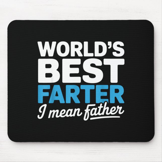Mousepad Piadas para o dia dos pais pai significa pai (Frente)