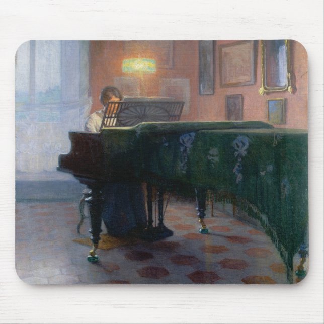 Mousepad Pianista (Pianista) (Música Feminina) (Frente)