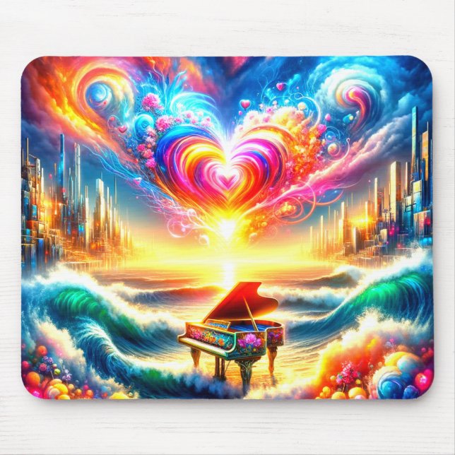 Mousepad Piano Art (Frente)