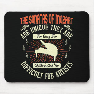 Mousepad Piano - As Sonatas De Mozart