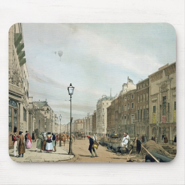 Mousepad Piccadilly do canto da rua bond velha, para (Frente)