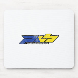 Mousepad Picklell Design Desgastado Azul Amarelo Ucrânia 