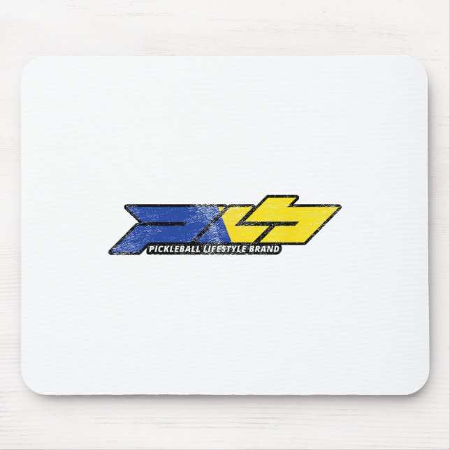 Mousepad Picklell Design Desgastado Azul Amarelo Ucrânia  (Frente)