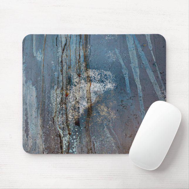 Mousepad Picos enferrujados sobre textura de pintura (Com mouse)