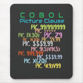 Mousepad Picture Clause in Cobol Programming 