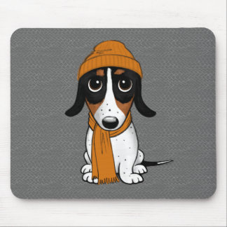 Mousepad Piebald Dachshund | Cachorro-Hipster