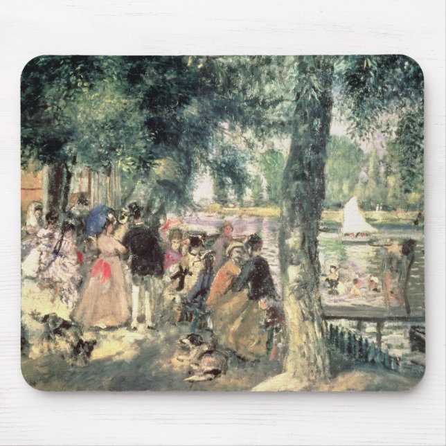 Mousepad Pierre A Renoir | Banho na rede de cerco  (Frente)