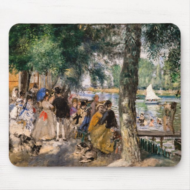 Mousepad Pierre-Auguste Renoir - Banho no Sena (Frente)