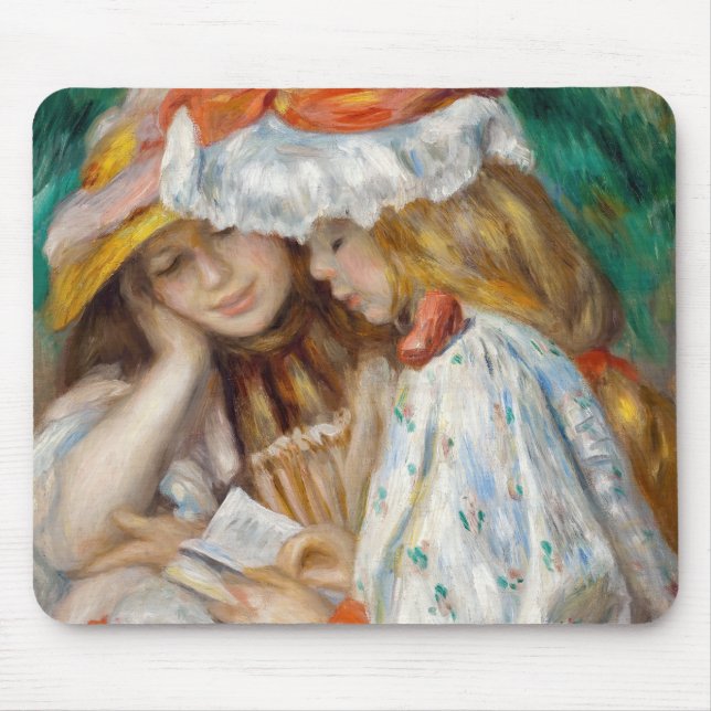 Mousepad Pierre-Auguste Renoir - Leitura De Duas Raparigas (Frente)