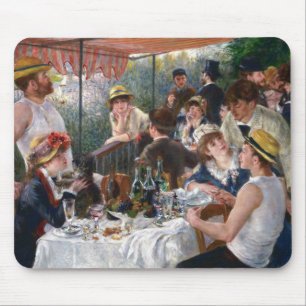 Mousepad Pierre-Auguste Renoir - Luncheon do Partido Barco