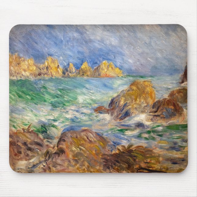 Mousepad Pierre-Auguste Renoir - Marine, Guernesey (Frente)