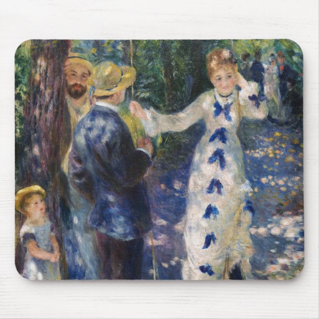 Mousepad Pierre-Auguste Renoir - O Balanço (Frente)