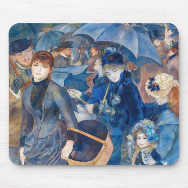 Mousepad Pierre-Auguste Renoir - Os Guarda-chuvas (Frente)