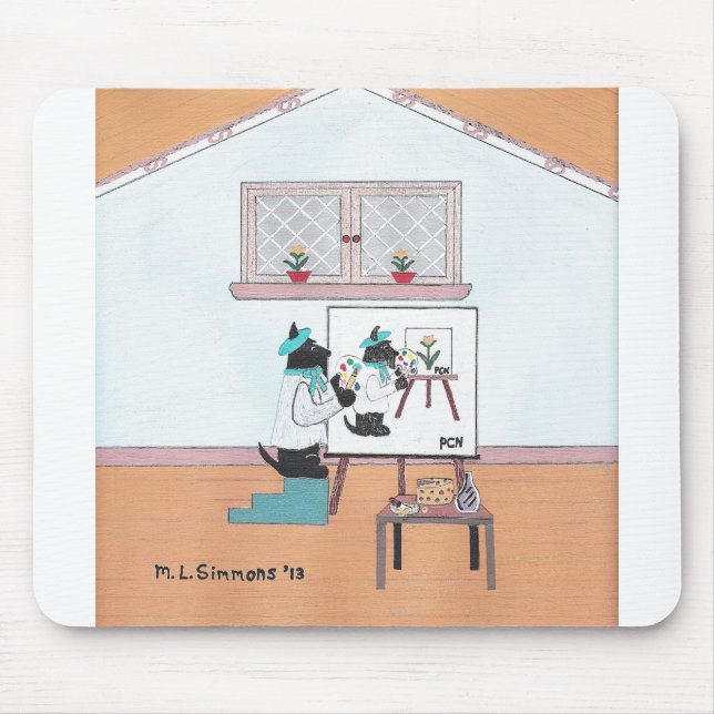 Mousepad Pierre Le Chien Noir (Frente)