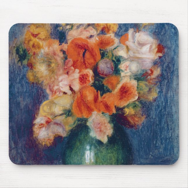 Mousepad Pierre um buquê de Renoir | (Frente)