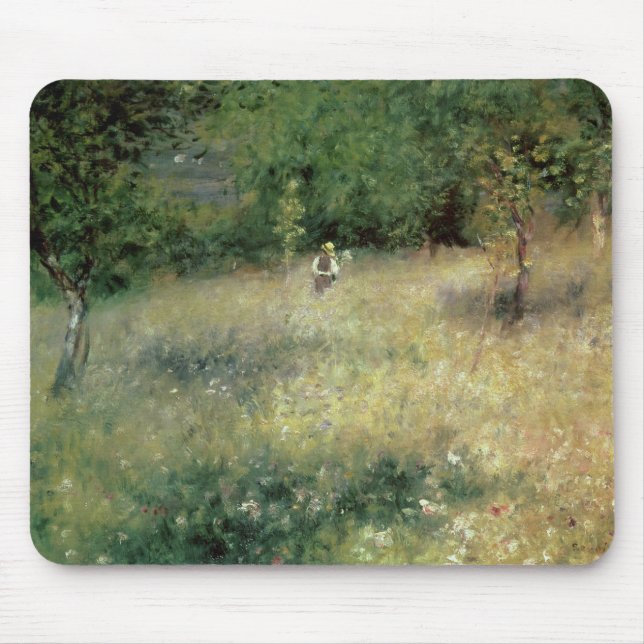 Mousepad Pierre um o primavera de Renoir | em Chatou (Frente)