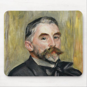 Mousepad Pierre um retrato de Renoir de Stephane Mallarme