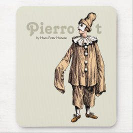 Mousepad Pierrot por Hans Peter Hansen CC0121
