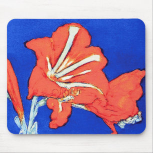 Mousepad Piet Mondrian - Pintura de Flor de Arte Fina Amary