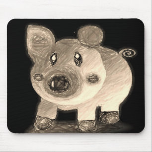 Mousepad Pig