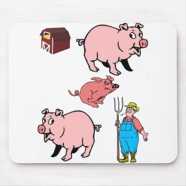 Mousepad Pig (Frente)