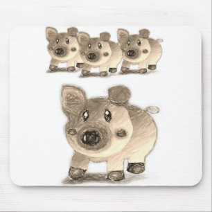 Mousepad Pig