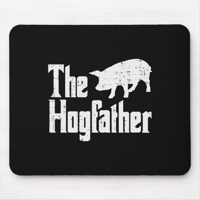 Mousepad Pig O Hogdad Funny Hog Pai Parody (Frente)