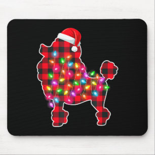 Mousepad Pijama de Natal com Luzes do Cão Buffalo Odle Xadr