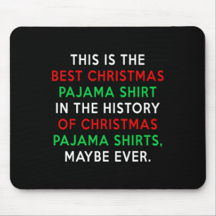Mousepad Pijama de Natal Trump - Coisa Engraçada