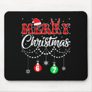 Mousepad Pijamas Divertidos Seis Sete Feliz Natal Xadrez Ve