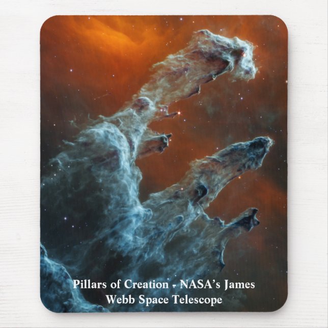 Mousepad Pilares da Criação do Telescópio Espacial James We (Frente)
