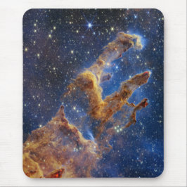 Mousepad Pilares da Criação do Telescópio Web da Nebulosa d