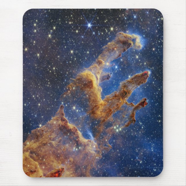 Mousepad Pilares da Criação do Telescópio Web da Nebulosa d (Frente)