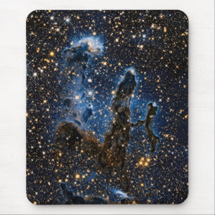 Mousepad Pilares Da Criação Nebulosa Da Águia Infravermelho